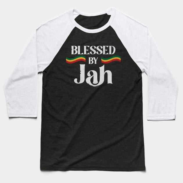 Blessed by Jah Baseball T-Shirt by CTShirts